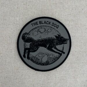 Taylor Swift Tortured Poets Department Fabric Patch “The Black Dog” Edition